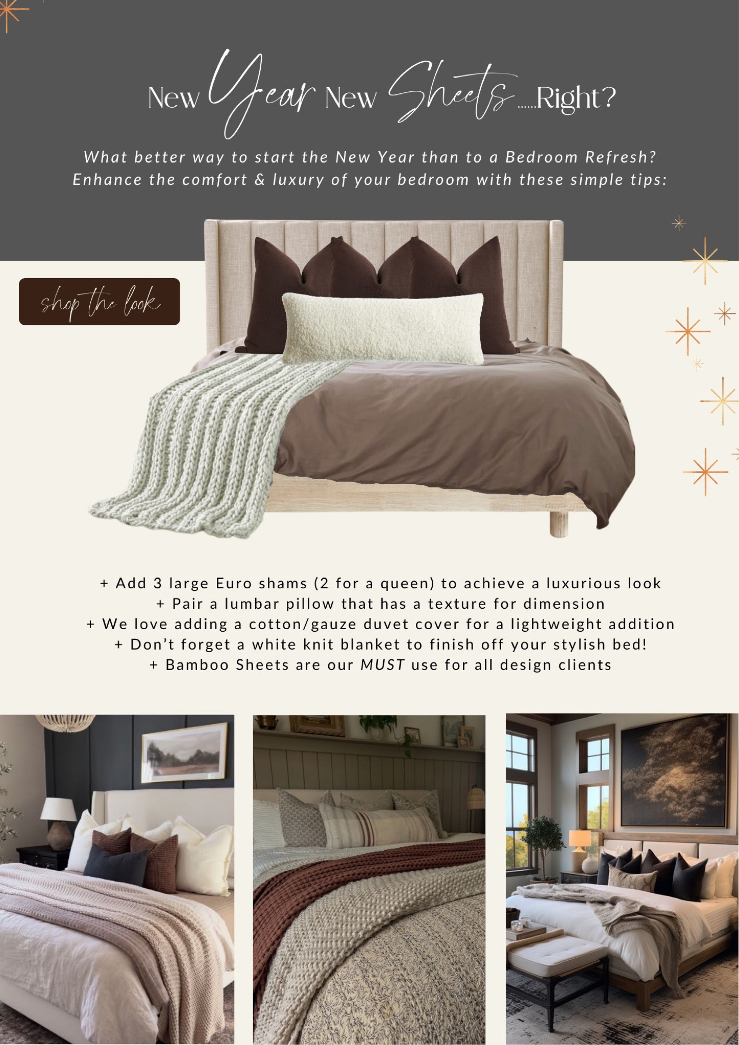 New Year New Sheets - January Newsletter 

#LTKGiftGuide #LTKfindsunder100 #LTKhome