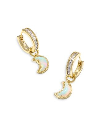 Kendra Scott Moon Huggie Hoop Earrings  | Bloomingdale's Jewelry & Accessories | Bloomingdale's (US)
