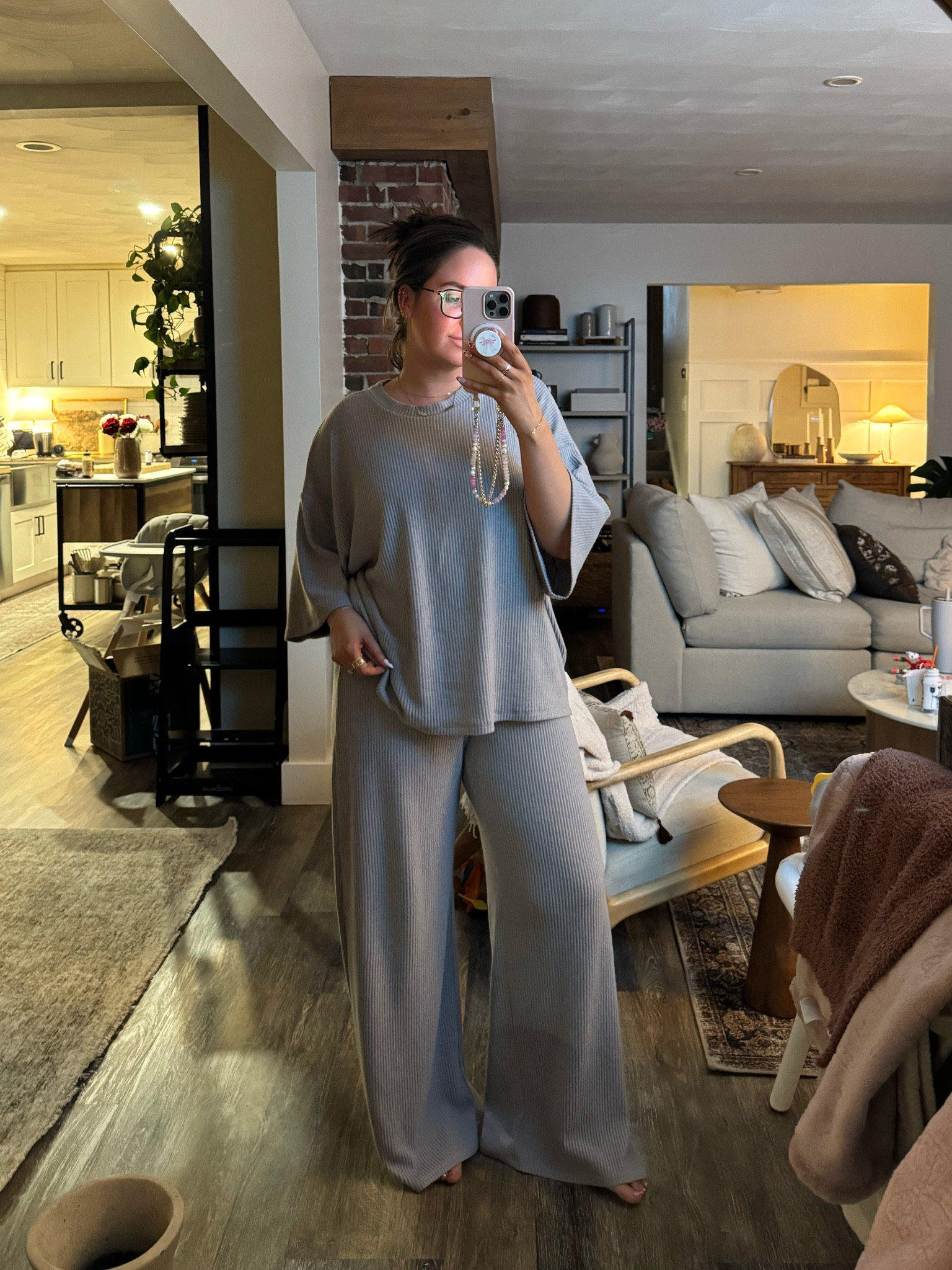 The yacht club pant set in Everest! Use code makaylaj15 for 15% off 🩶🩶 I’m in the size M! 

The foxy kind, ribbed set, winter faves, lounge sets, ribbed lounge set, lux lounge 

#LTKSeasonal