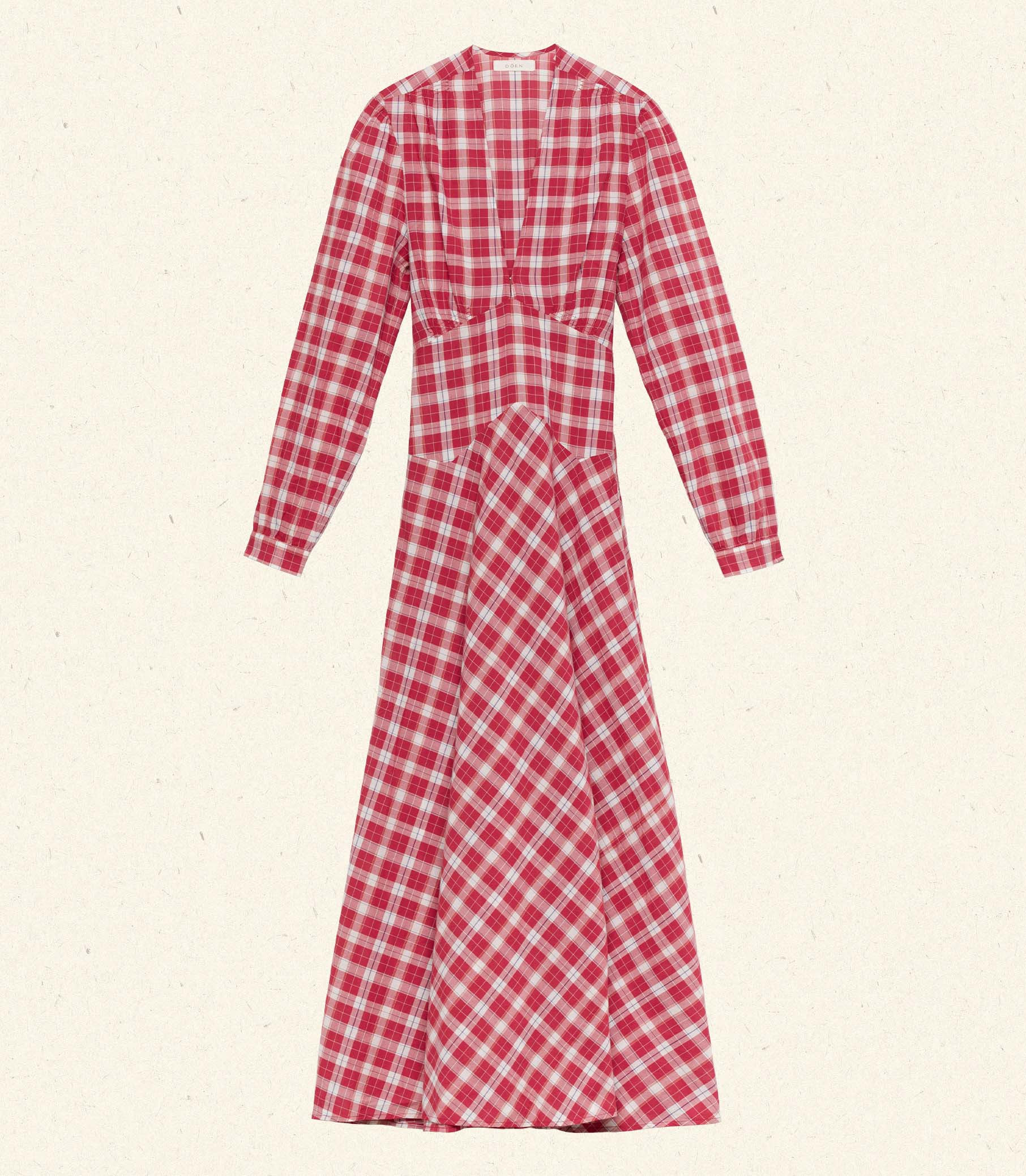 Charleston Dress - Alsace Plaid | DÔEN | DOEN