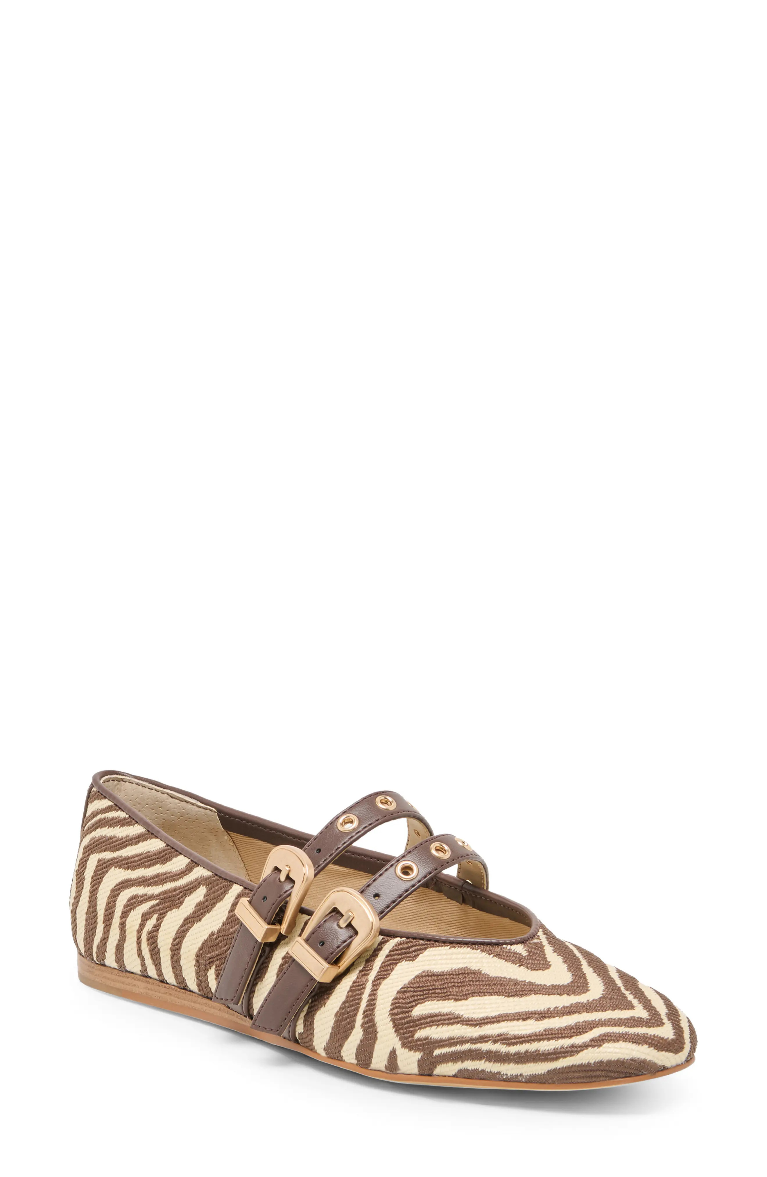 Dolce Vita Baylee Grommet Mary Jane Flat (Women) | Nordstrom | Nordstrom