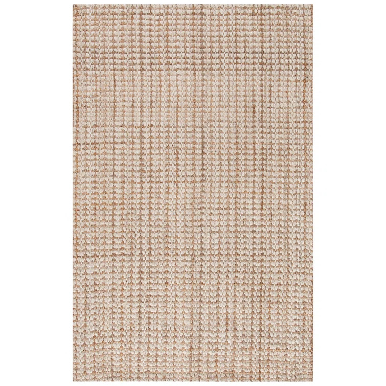 Crick Natural Fiber Hand Loomed Jute Solid Color Rug | Wayfair North America