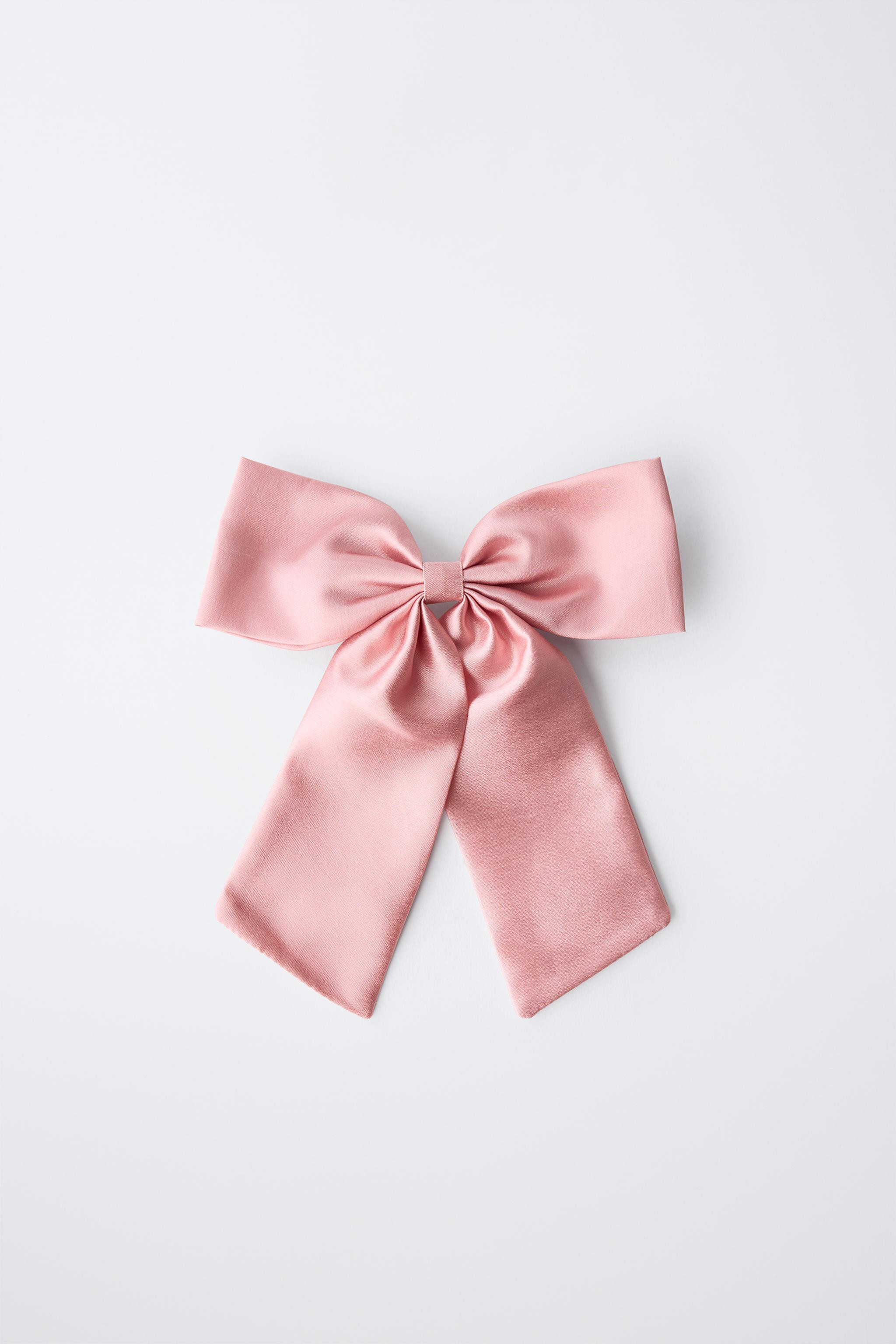 ORGANZA BOW SNAP CLIP | Zara US