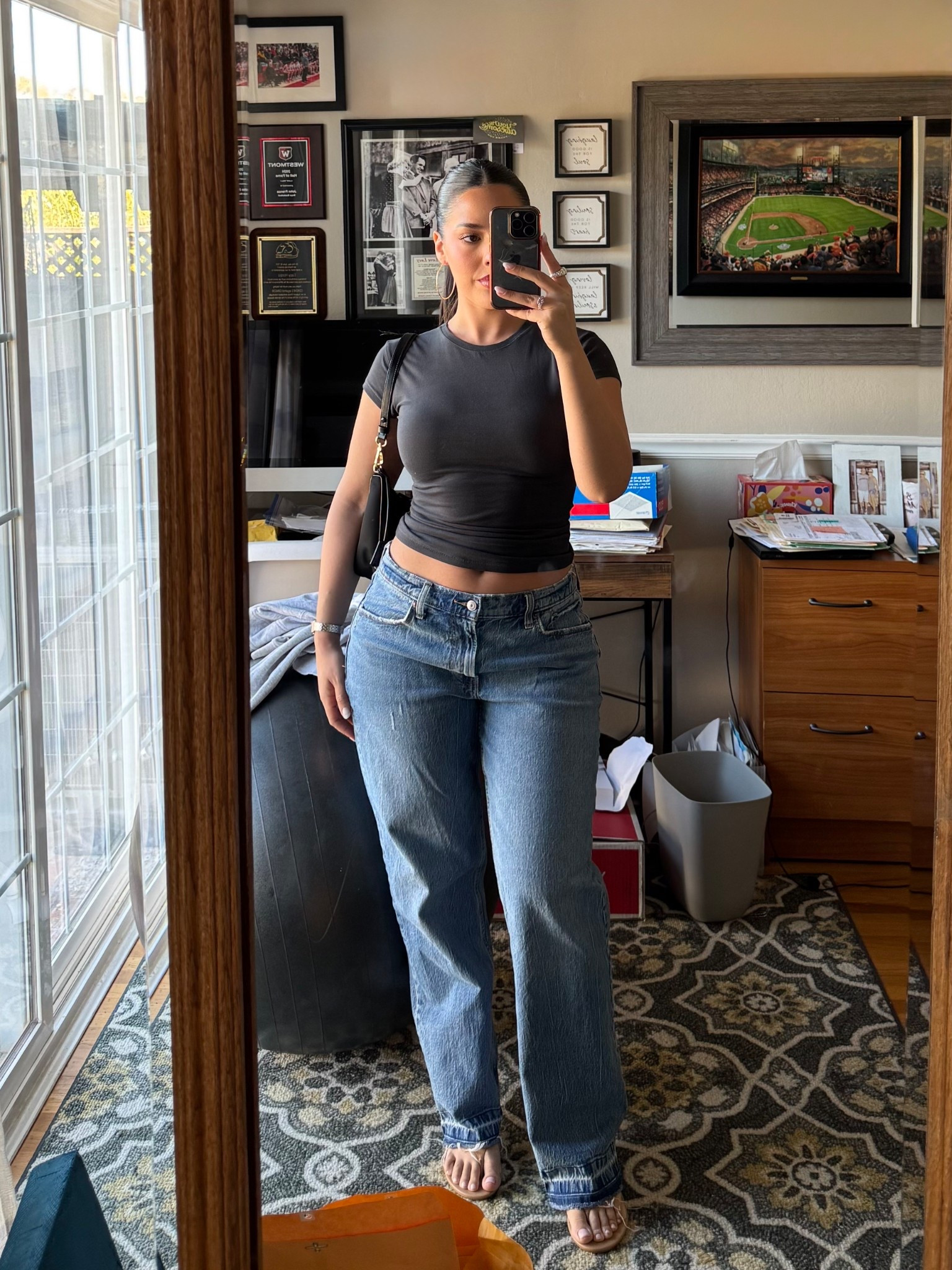 Low rise baggy jeans on sale for $60 

#LTKootd #LTKSpringSale #LTKMidsize