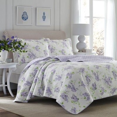 Purple Keighley Quilt Set - Laura Ashley | Target