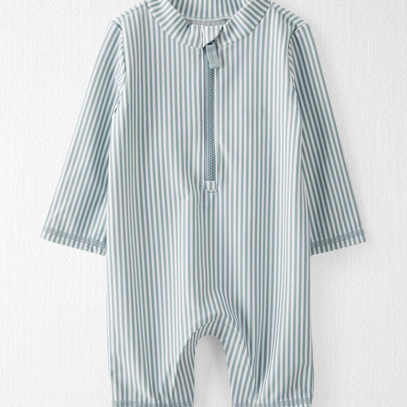 Baby Striped Recycled 1-Piece Rashguard | Carter's