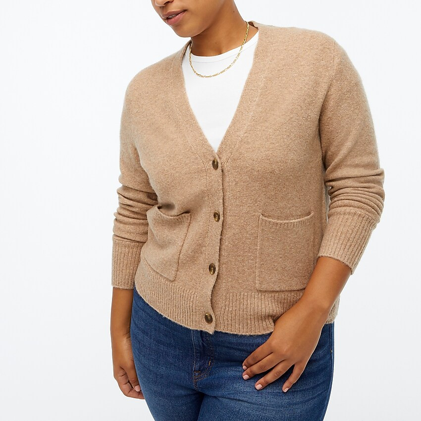 V-neck cardigan sweater in extra-soft yarnItem BB081 
 Reviews
 
 
 
 
 
7 Reviews 
 
 |
 
 
Writ... | J.Crew Factory