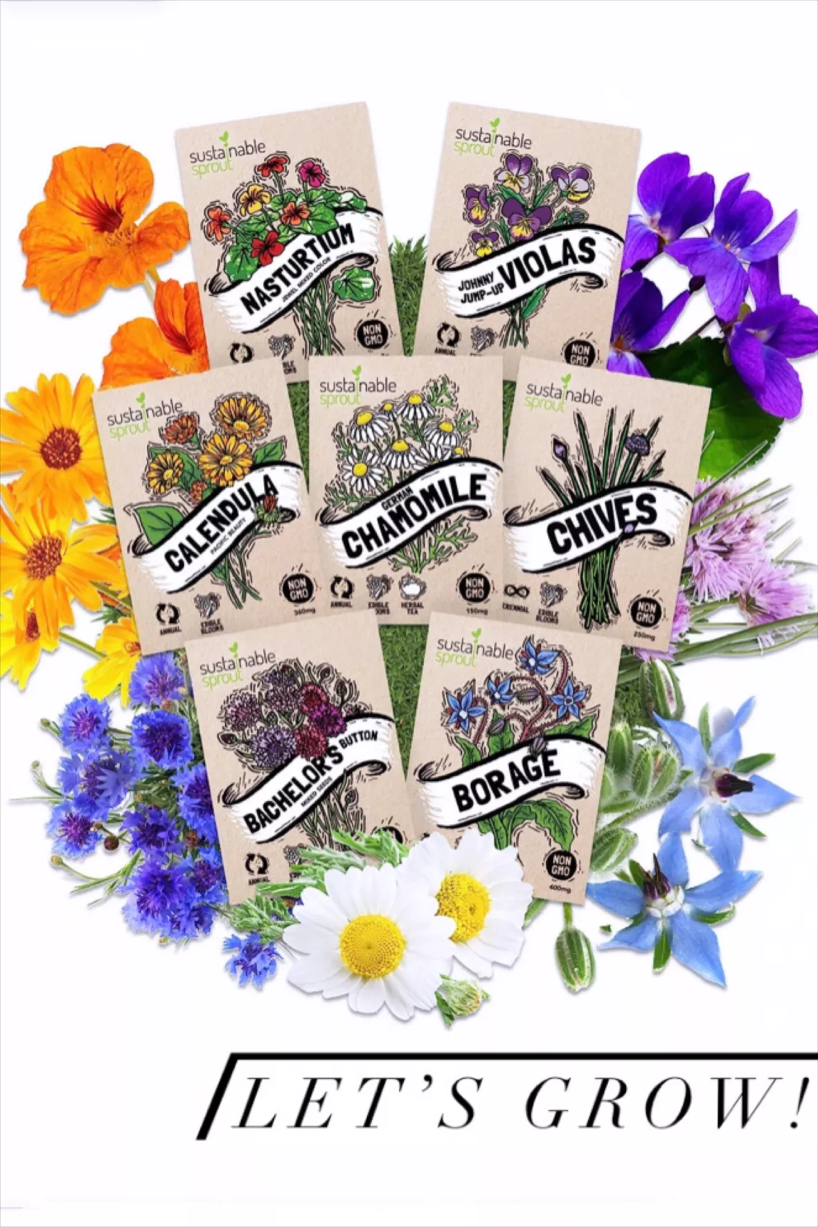 7 Edible Flower Seeds to Sow Now and Brighten Your Garden (& Salad Bowl)  This Summer - Permacultured Life