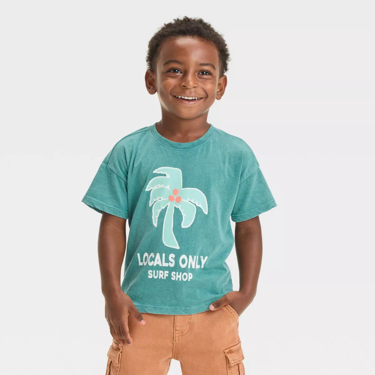 Grayson Mini Toddler Boys' Short Sleeve T-Shirt - Locals Only 3T | Target
