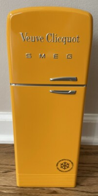Veuve Clicquot Smeg Fridge Champagne Cooler Limited Edition Tin with liner  | eBay | eBay US