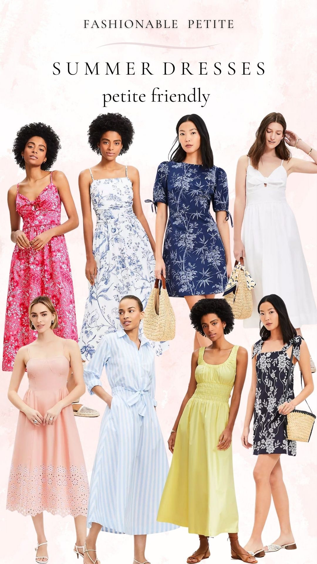 Petite dresses for spring or summer! I have been waiting for the blue and white toile print dress and it’s such a pretty dress for a date night or shower!

Spring dresses, petite dresses, petite outfit, loft, summer dresses, summer outfit 

#LTKPetite #LTKSaleAlert #LTKFindsUnder100