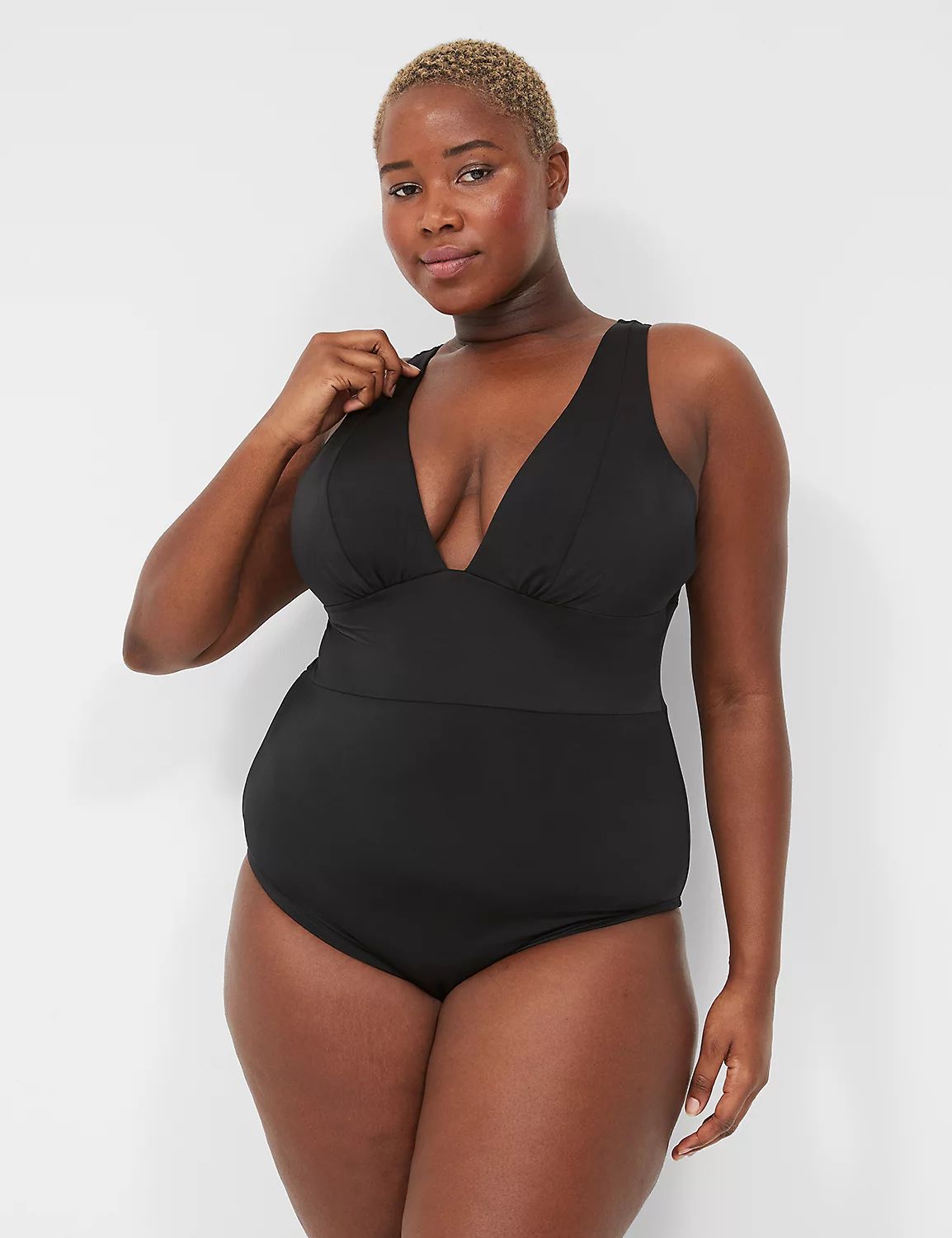 No-Wire Plunge One-Piece | Lane Bryant (US)