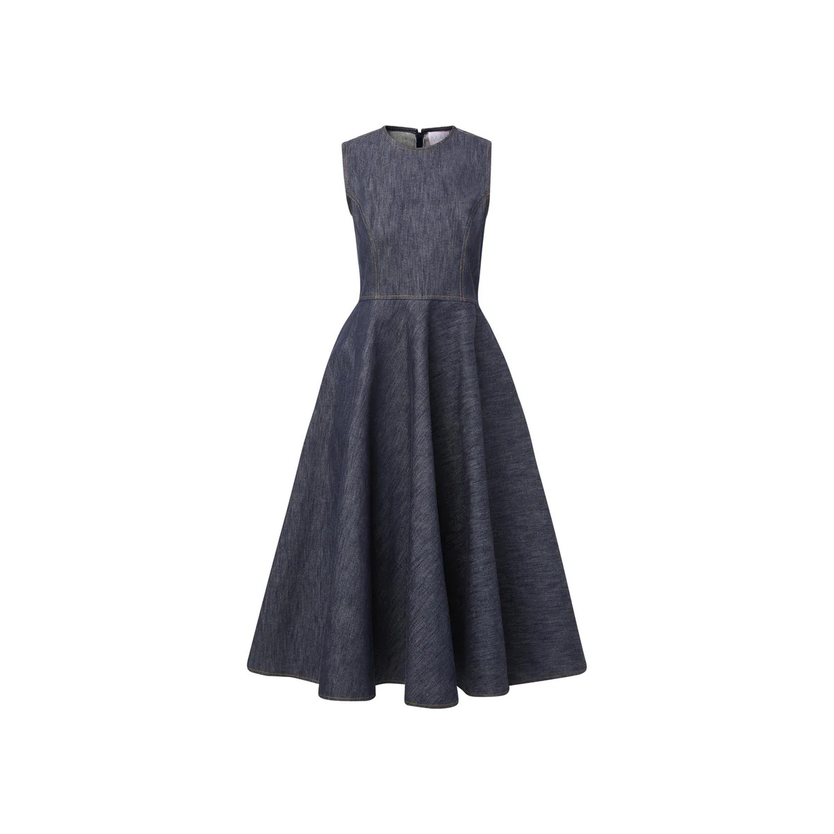 mae x val veronica dress in stretch denim | MAE New York