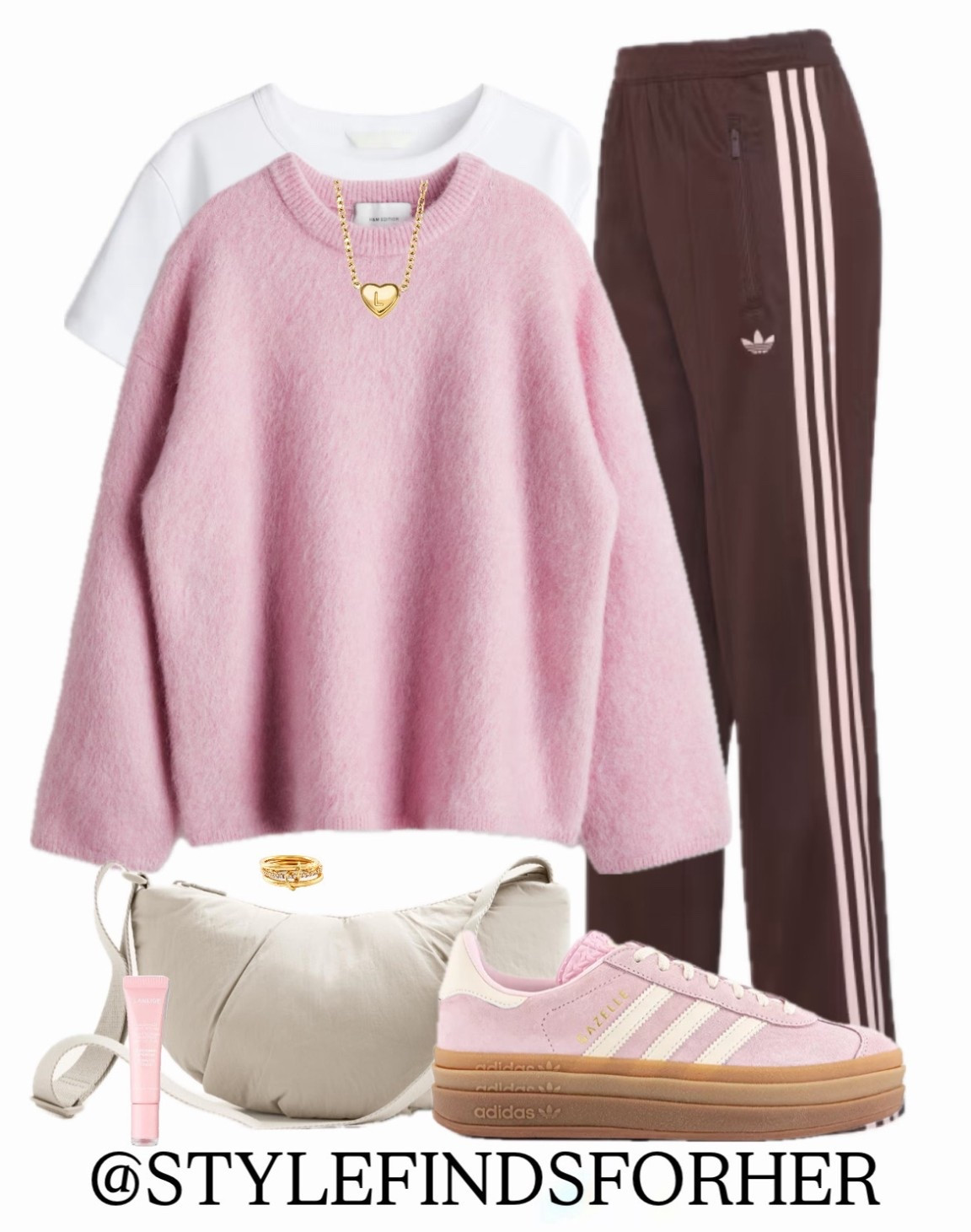 Seen as you all love a bright mohair jumper - here’s another!
With more adidas trainers currently on sale!
That pink match is just perfect 💕

Also I think these trousers are going to be huge for 2026! These are just £55, that brown and pink will see you right through to summer 🤎🩷

#adidastrainers #adidastrackpants #adidasbold #oversizedjumper #LTK

#LTKuk #LTKsale #LTKshoes