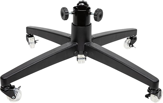 Rolling Christmas Tree Stand for up to 9 Foot Artificial Trees - Heavy-Duty Xmas Tree Stand Base ... | Amazon (US)