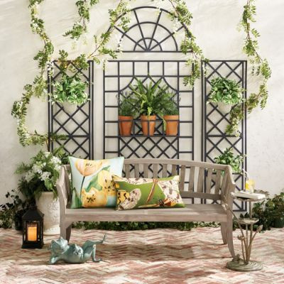 New York Botanical Garden Alix Trellis Collection | Frontgate