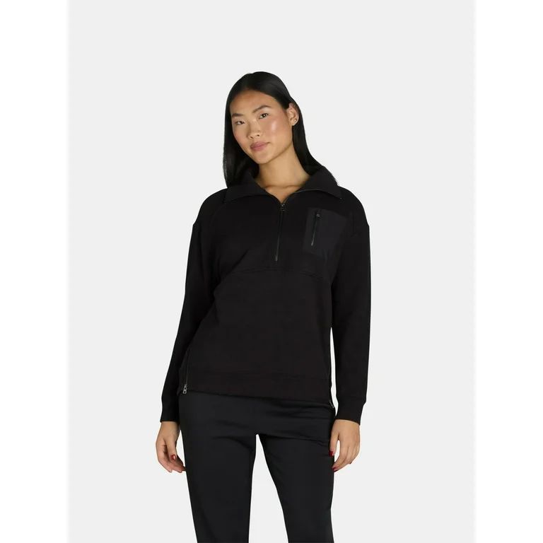 Avia Women's Quarter-Zip Trail Jacket, Sizes XS-XXXL | Walmart (US)