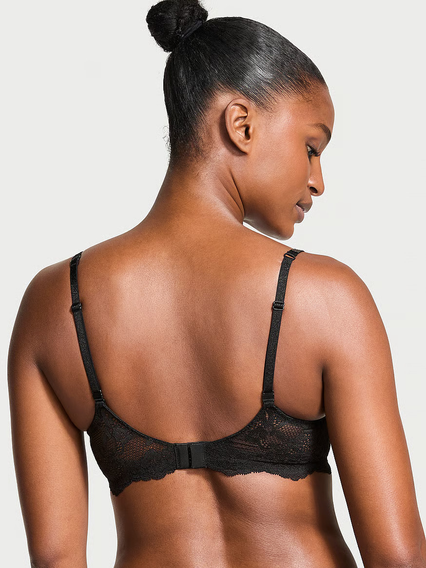 Buy Wicked Unlined Lace Balconette Bra, Bright Vermillion - Order Bras online - Victoria's Secret... | Victoria's Secret (US / CA )