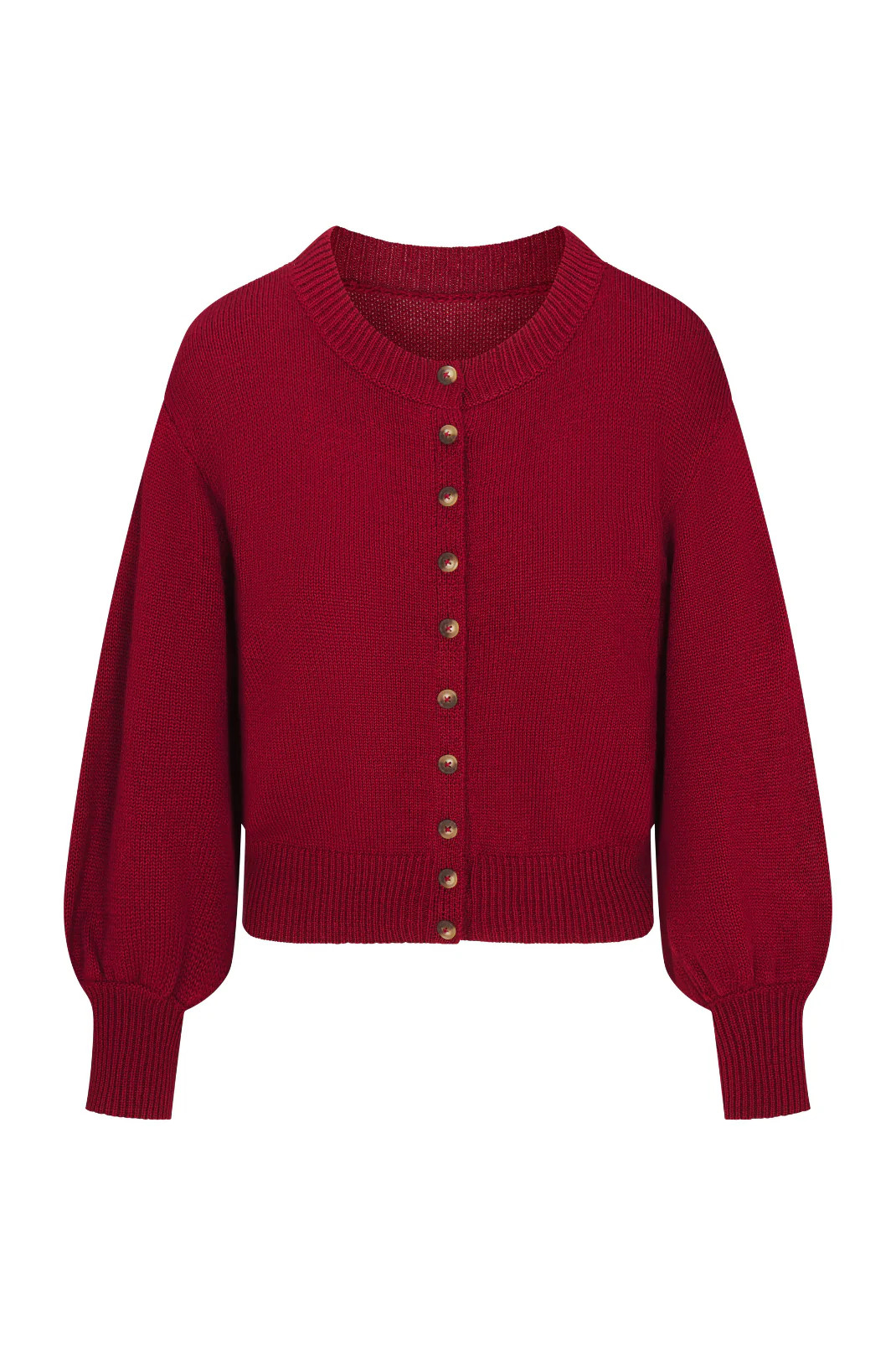 Jen Cardigan in Merlot | Baybala