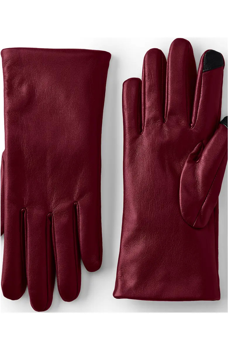 Cashtouch Lined Faux Leather Glove | Nordstrom