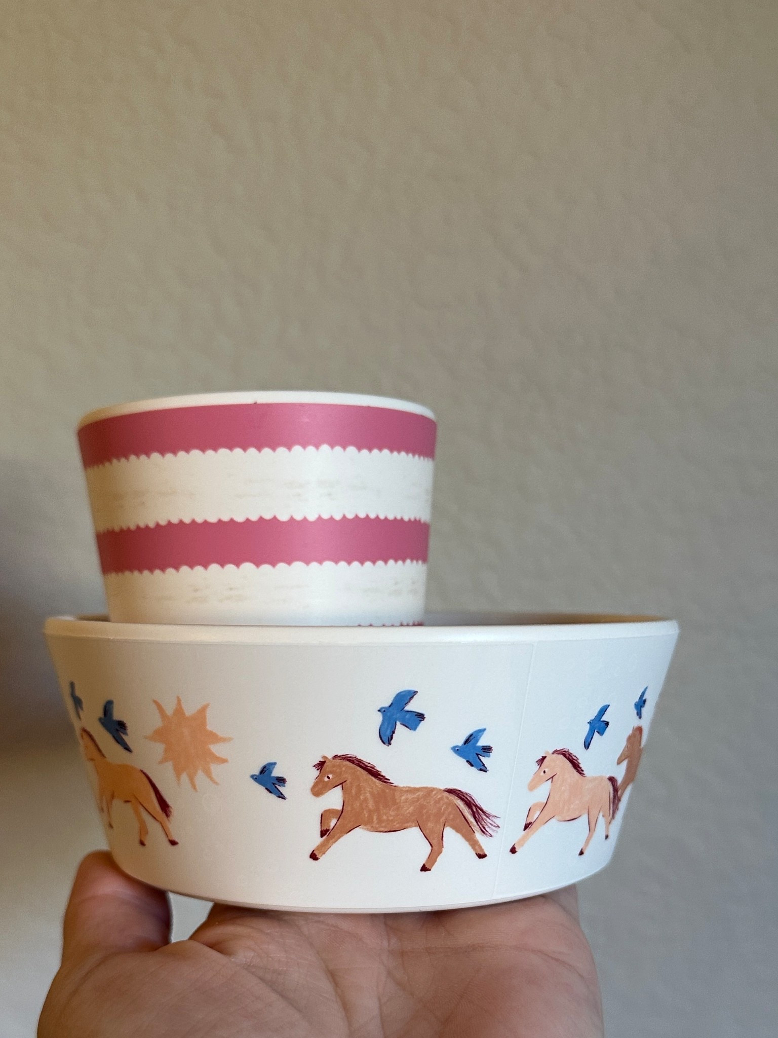 Kiddos needed a refresh on plates and snack containers 🌸🐍🐎🩵 #snack #toddler #kids #momlife 

#LTKmomlife #LTKKids #LTKHome
