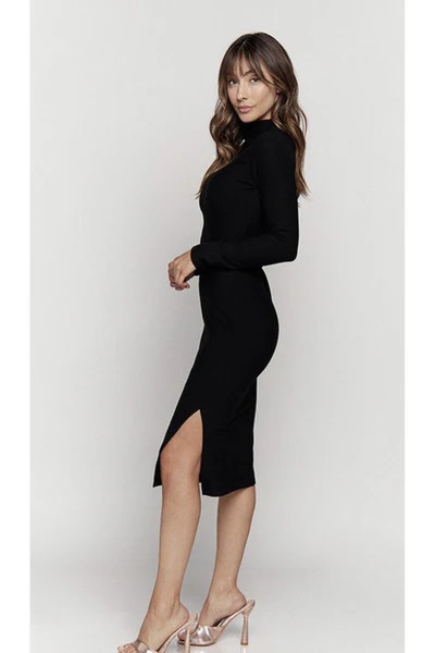 Carrie Turtleneck Midi Dress | Indigo Closet 