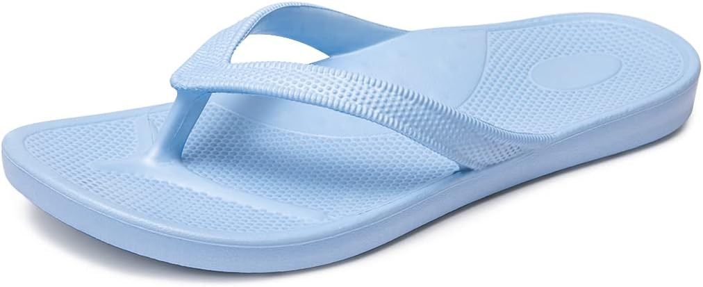 Huayuanwell Women's Flip Flops Thong Sandals Shower Slippers Beach Pool Bathroom Slides Sandals | Amazon (US)