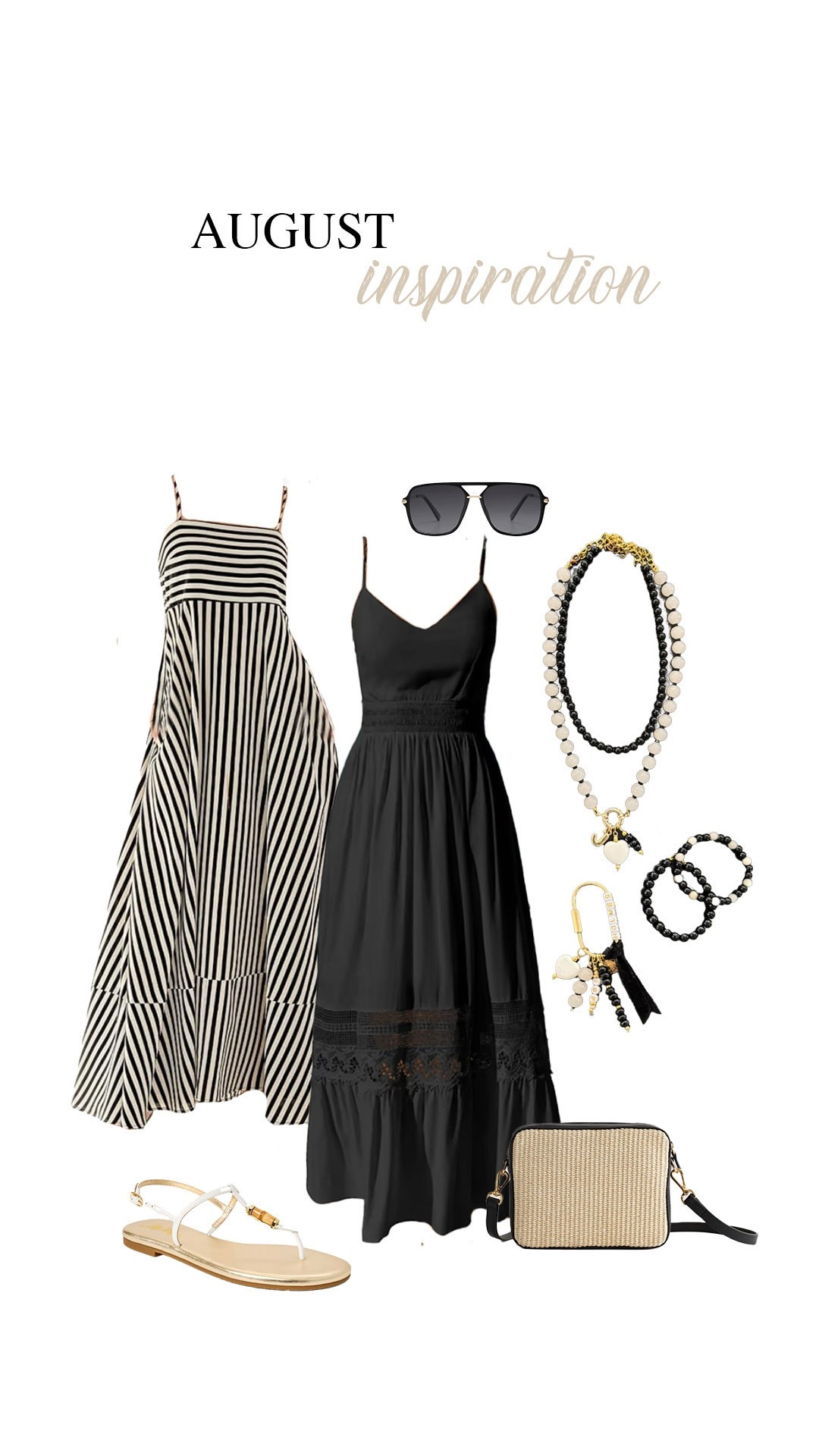 Black and white summer dress outfit inspo…

#LTKgrwm #LTKSaleAlert #LTKSeasonal