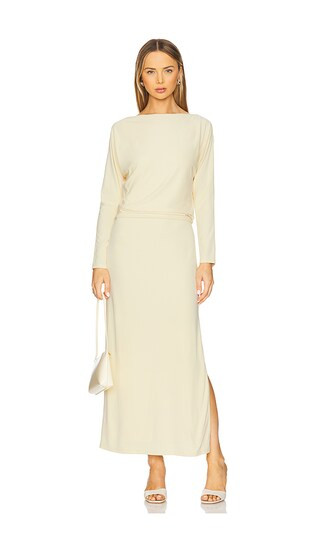Agla Dress in Creme | Revolve Clothing (Global)