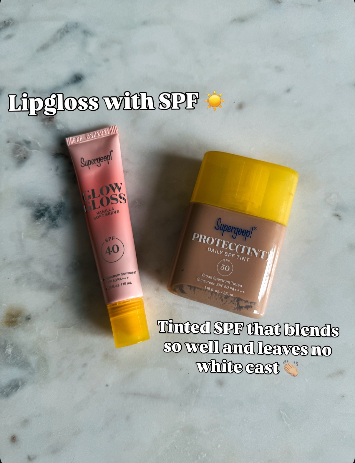 Best spf lipgloss and tint 
