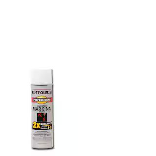 15 oz. White 2X Distance Inverted Marking Spray Paint | The Home Depot