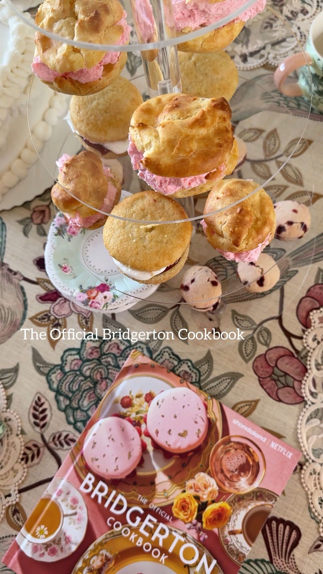 Getting ready for a Bridgerton Season 4 Rewatch Pastry Night! We made cream puffs, strawberry scones and sponge cakes right out of the ton 🍰 🍓 



@walmart #WalmartPartner #Walmart #Bridgerton #LadyWhistledown #dearestgentlereader

#LTKfoodie #LTKHome #LTKU
