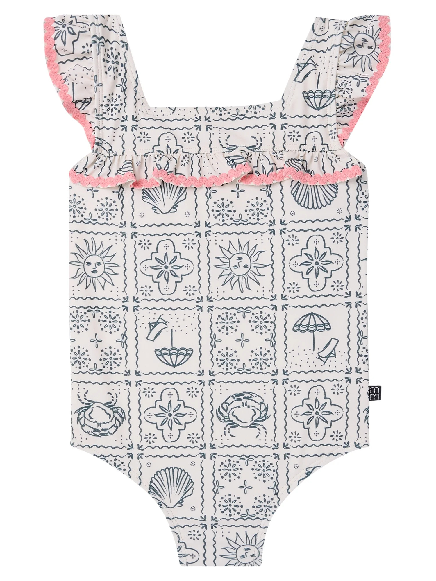 Modern Moments by Gerber Baby and Toddler Girl One-Piece Swimsuit, Sizes 0/3M-5T | Walmart (US)