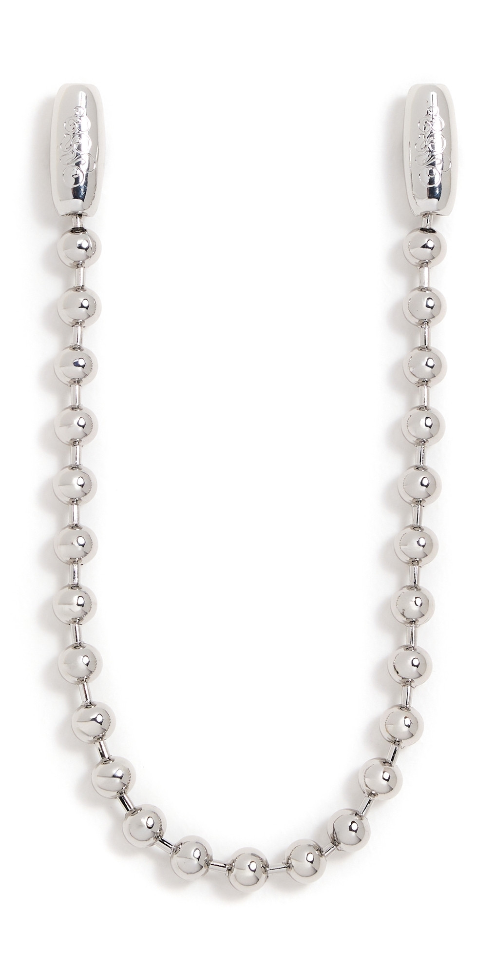 Ossa Ballchain Mini Wristlet Rhodium One Size | Shopbop