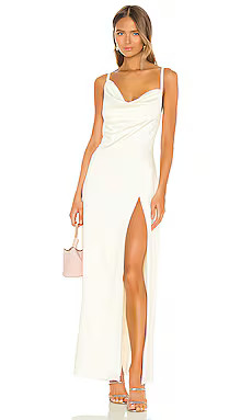 Camila Coelho Reyna Maxi Dress in Pearl White from Revolve.com | Revolve Clothing (Global)