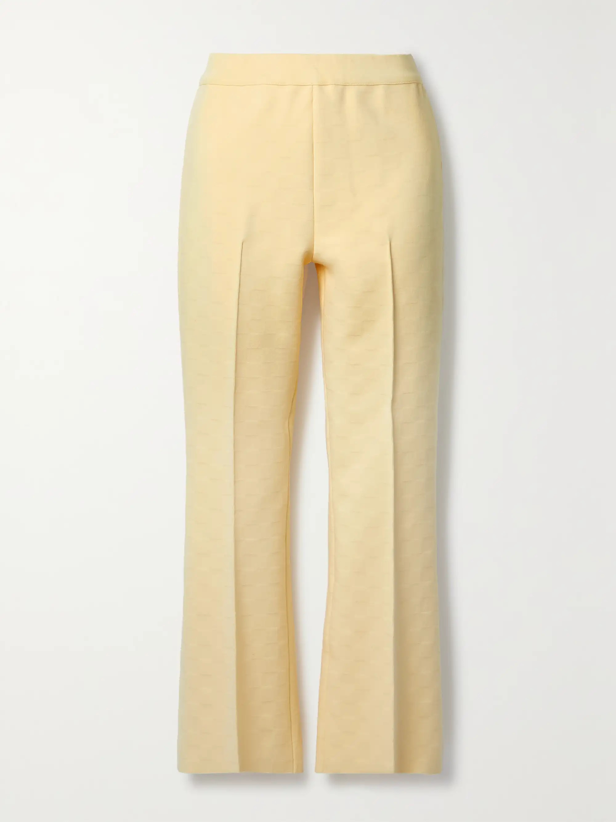 HIGH SPORT Kick cropped stretch-cotton flared pants | NET-A-PORTER (US)