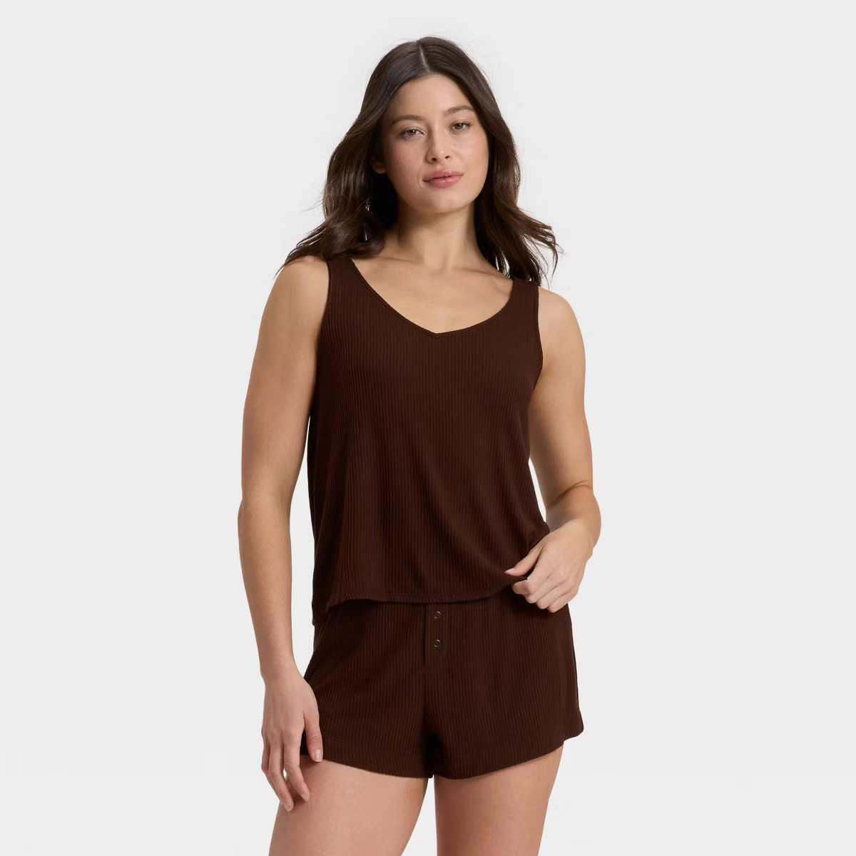 Women's Cozy Ribbed Pajama Tank Top - Auden™ | Target