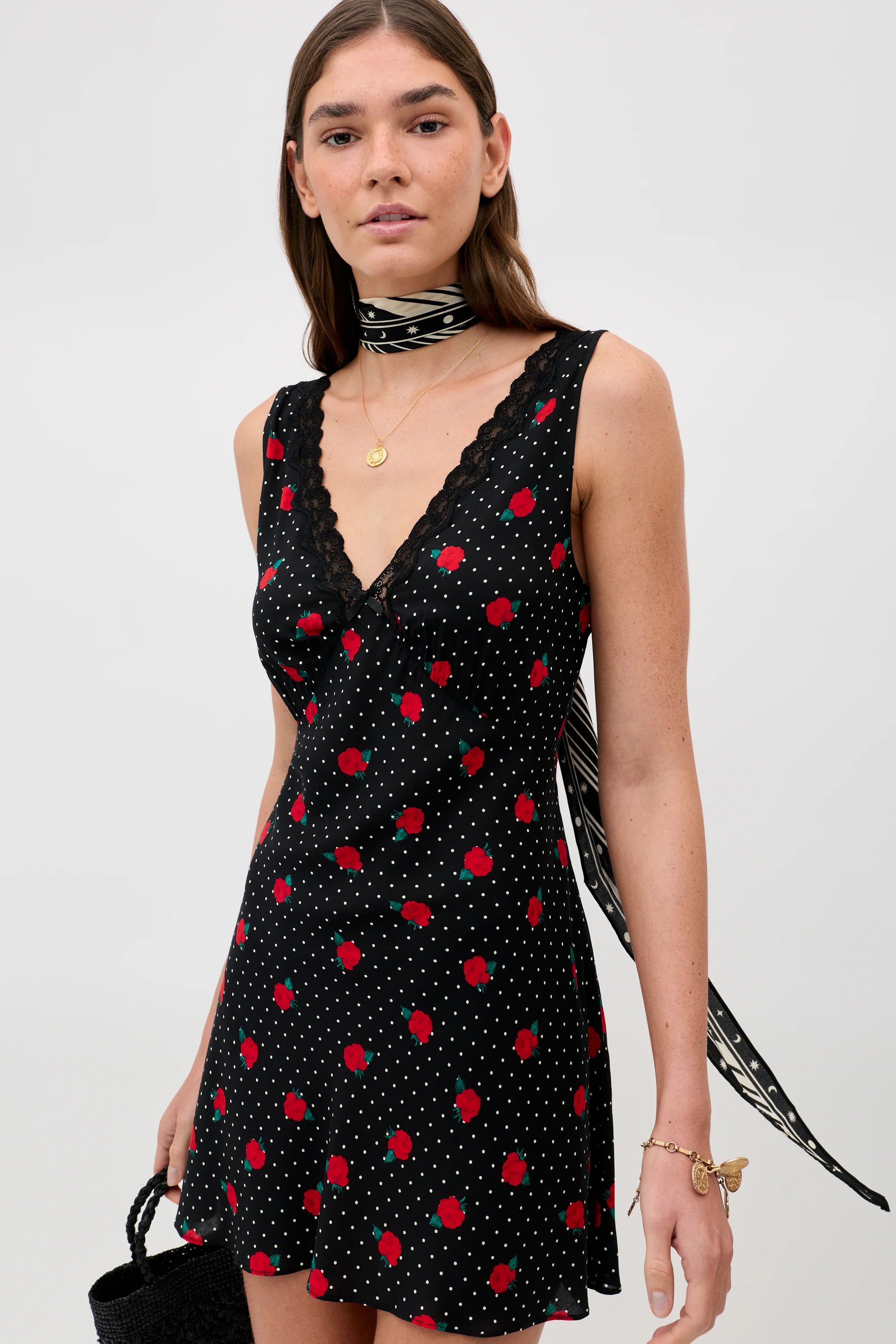 Leighton - Rose Spot Black | Rixo