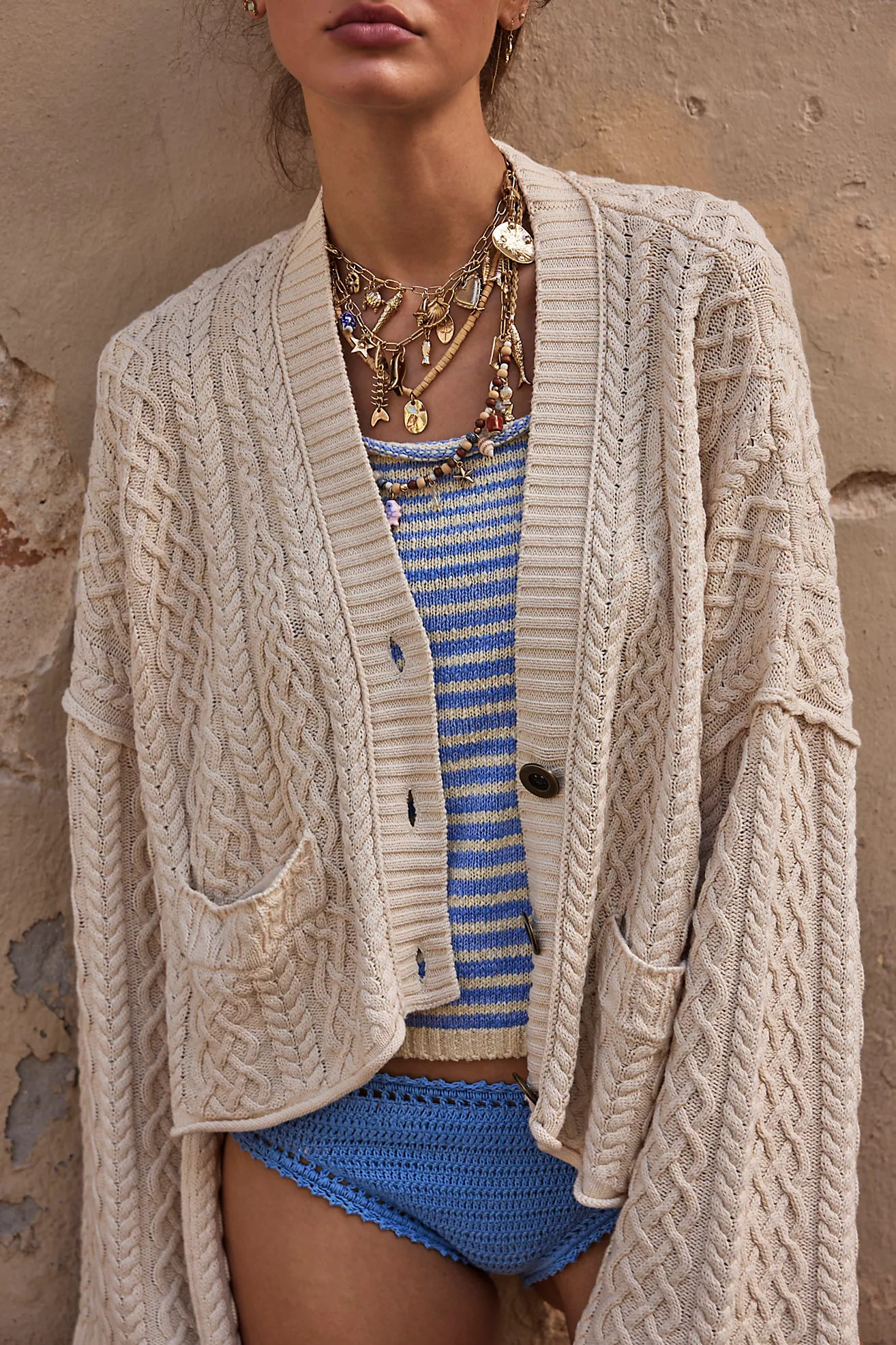 Washed Ashore Cardi | Free People (Global - UK&FR Excluded)