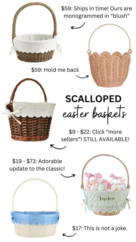 The cutest #preppy Easter baskets. All arrive in time! 

#LTKkids #LTKhome #LTKbaby