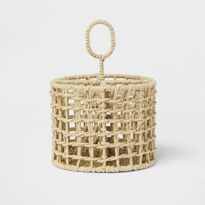 Natural Woven Utensil Holder - Threshold™ | Target