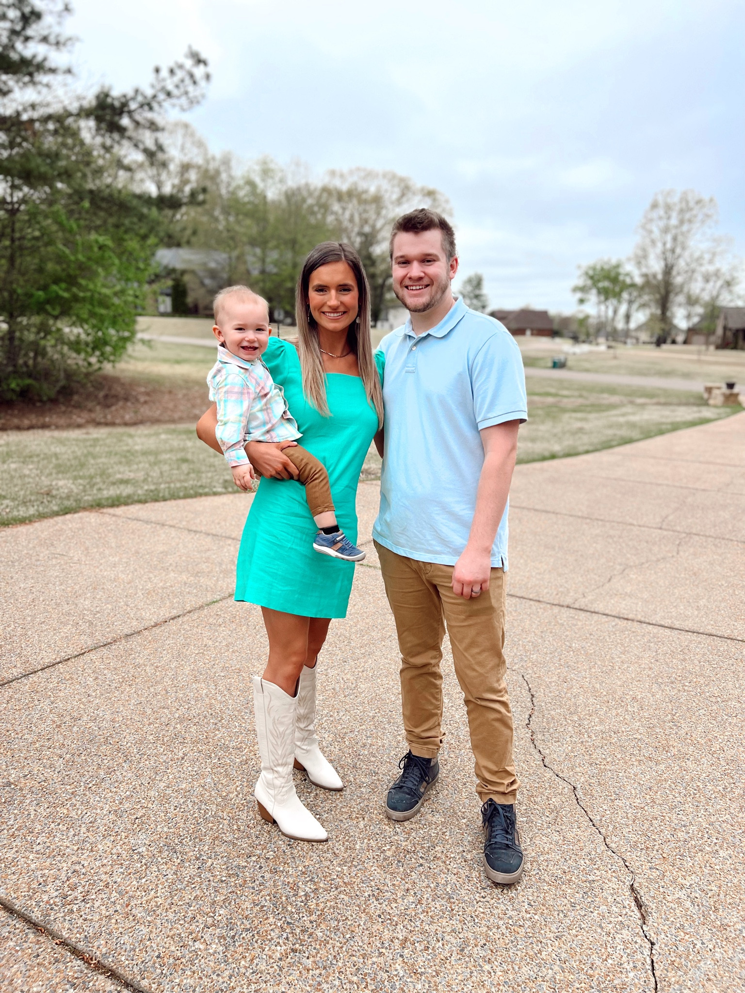 Easter outfits. Baby boy Easter outfit. Men’s Easter outfit  Greysons shirt from Carters is 50% off! His shoes are from StrideRite. My boots are best sellers from The Post and are in stock in every size! Koltons shoes are from 5.11.

#LTKSeasonal #LTKsalealert #LTKstyletip