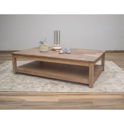 Essa Solid Wood Top Coffee Table | Wayfair North America