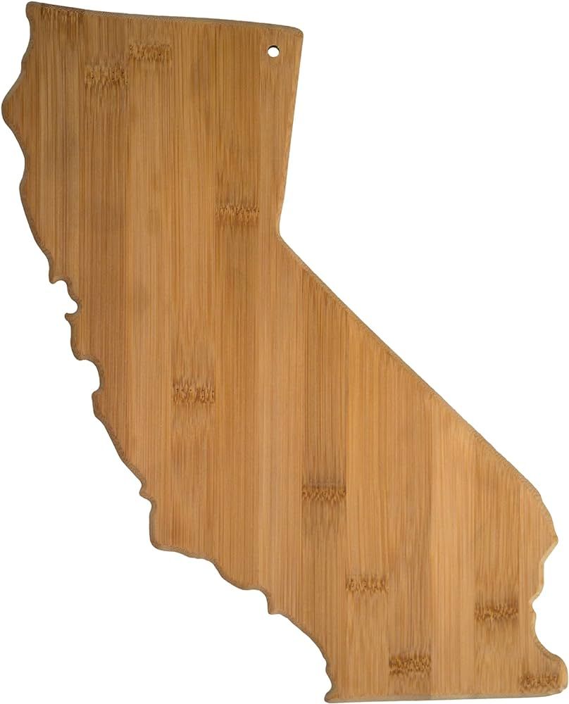 Totally Bamboo California State Shaped Bamboo Serving & Cutting Board | Amazon (US)