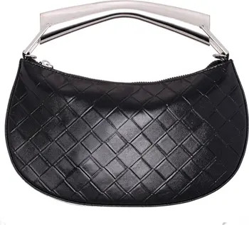 Cory Diamond Quilted Faux Leather Top Handle Bag | Nordstrom