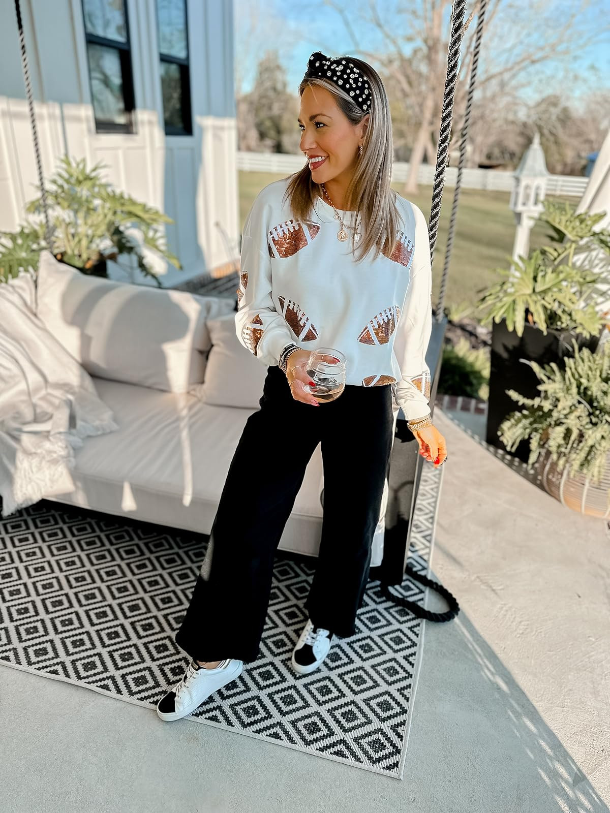 This is what I will be wearing on Super Bowl Sunday! Its so comfy and comes in so many colors if you want it to match your team!  

 

#LTKSeasonal #LTKParties #LTKStyleTip