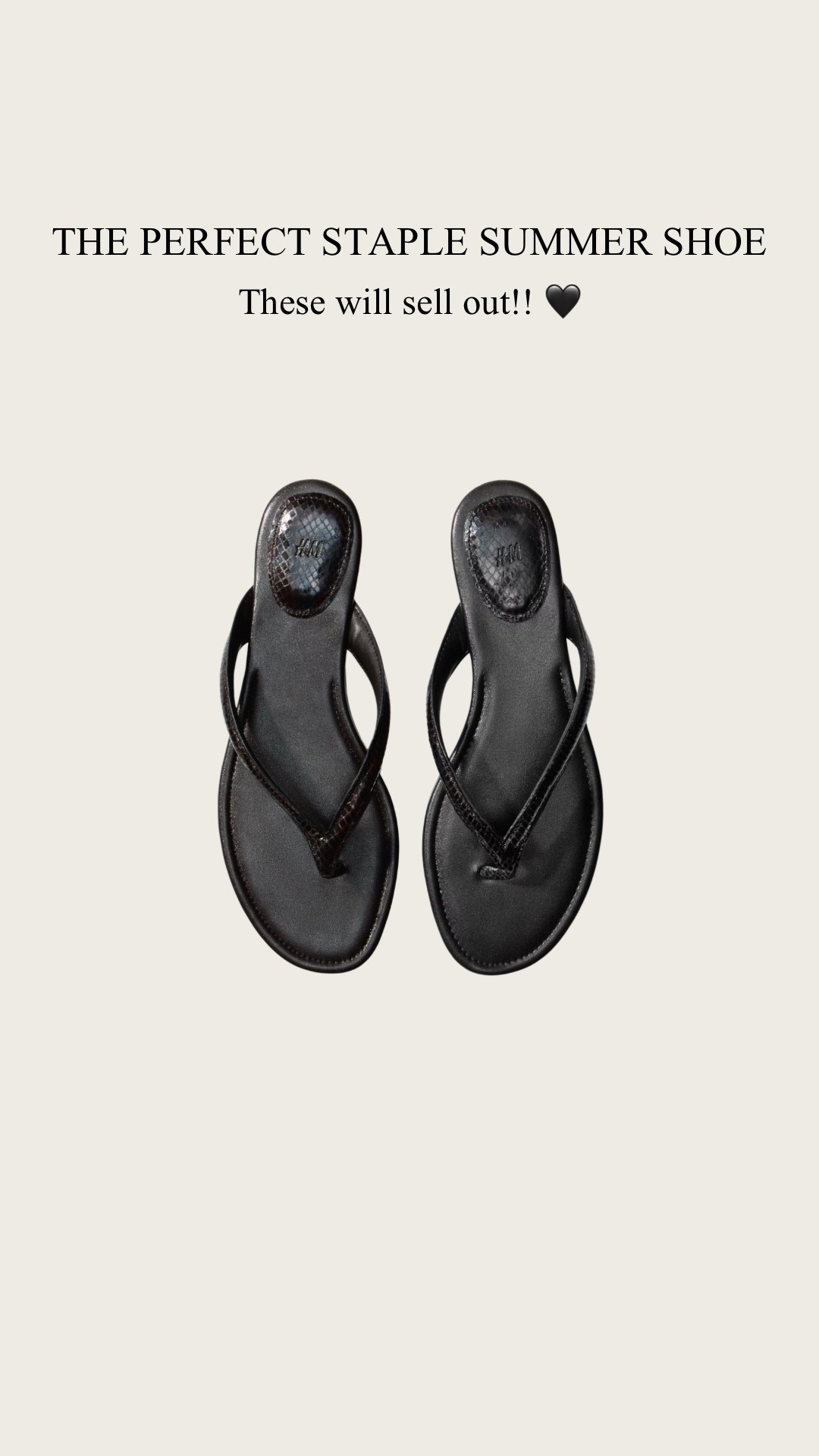 The perfect summer flip flops 🖤

#LTKsummer #LTKuk #LTKstyletip