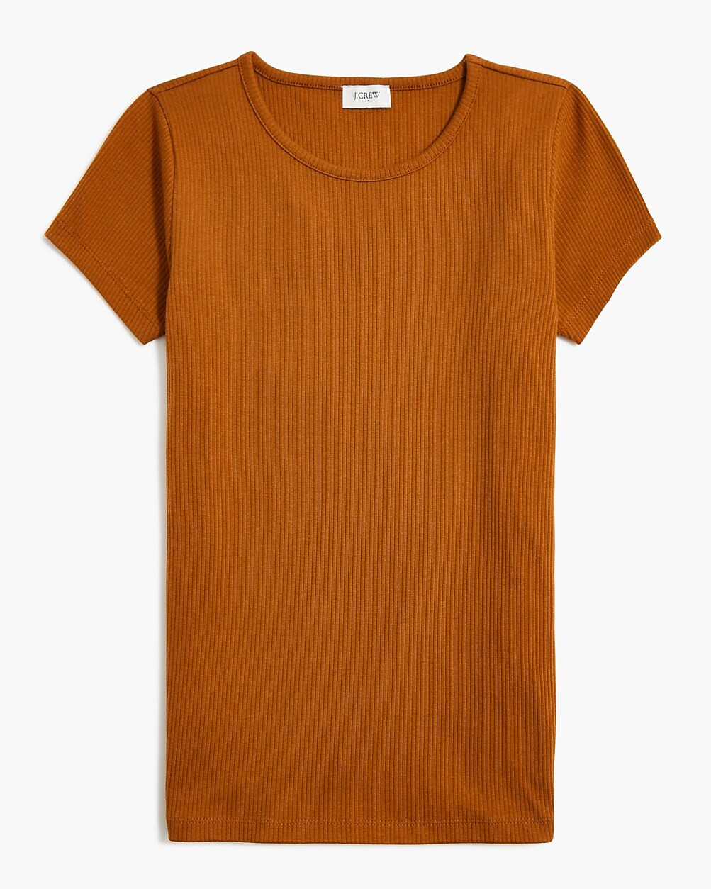 Ribbed crewneck tee | J.Crew Factory
