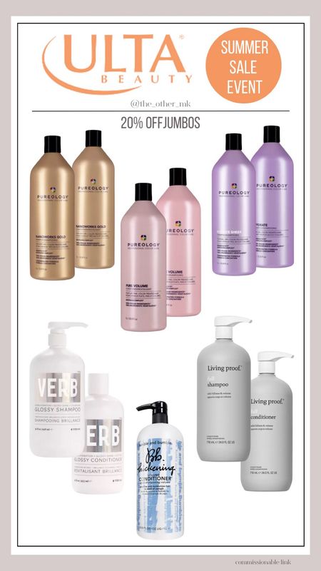 Ulta - ulta sale - hair care - shampoo - purology on sale - living proof - verb 

#LTKsalealert #LTKbeauty #LTKunder100