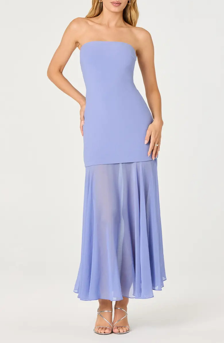 Lizet Strapless Maxi Dress | Nordstrom
